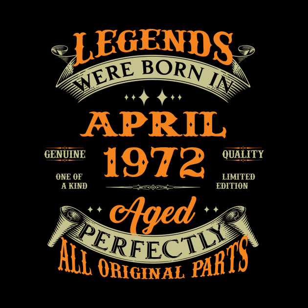 Legend Was Born In April 1972 Aged Perfectly Original Parts by D'porter