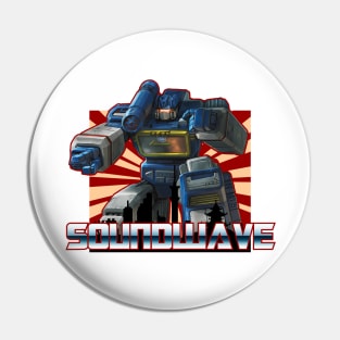 Soundwave in Japan Pin