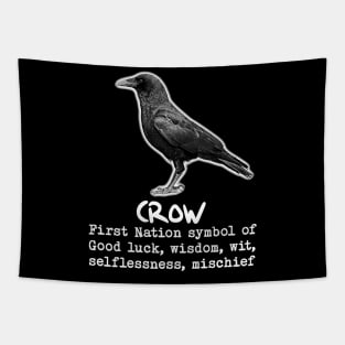 Crow Symbology Tapestry