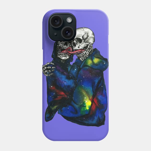 Lets decay together Phone Case by Psyca