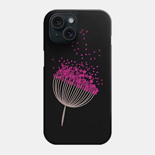 Pink Dandelion Phone Case