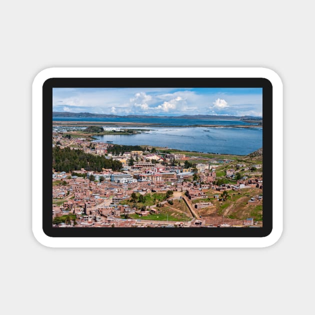 Lake Titicaca. Magnet by bulljup