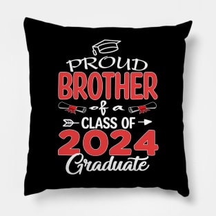 proud Brother of a 2024 graduate Pillow