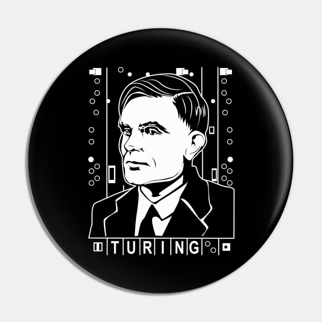 Alan Turing Tribute | Best Collection Pin by Bersama Star