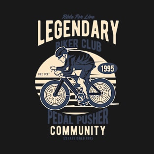 Legendary Biker Club, Vintage Retro Classic T-Shirt