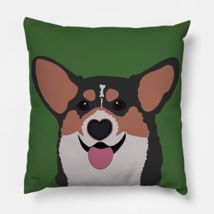 Corgi Smile Tri Pillow