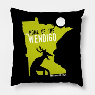 Home Of The Wendigo Pillow