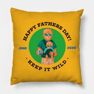 happy fathers day Pillow