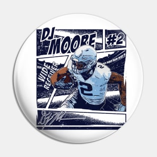 D.J. Moore Carolina Comic Pin