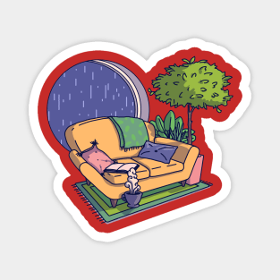 Cozy Couch Magnet