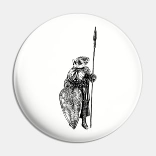 Badger Spearman Pin