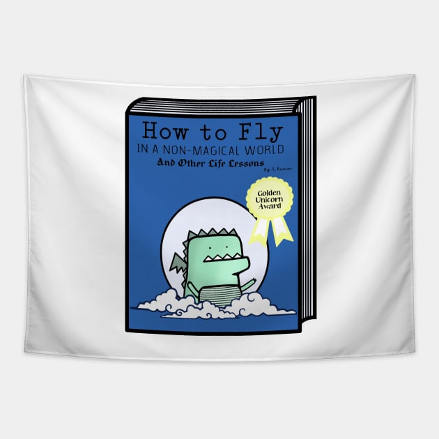 How To Fly Tapestry by staceyromanart