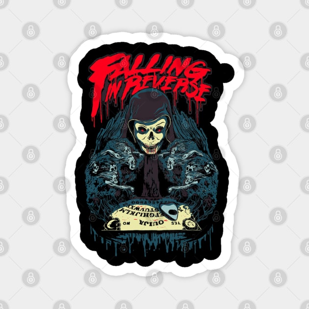 play musics falling in reverse drugs lyrics gift for fans and lovers Magnet by LolitaGad