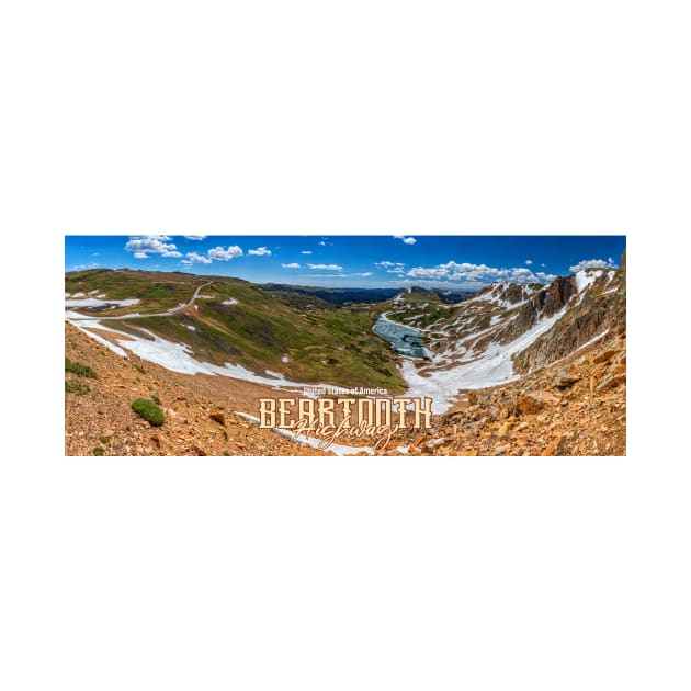 Beartooth Highway Wyoming and Montana by Gestalt Imagery