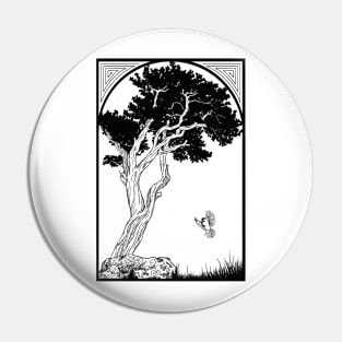 Twisted Tree Pin