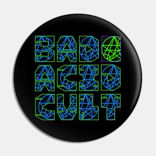 Bad Acid Cult - Tab Slab Logo Pin