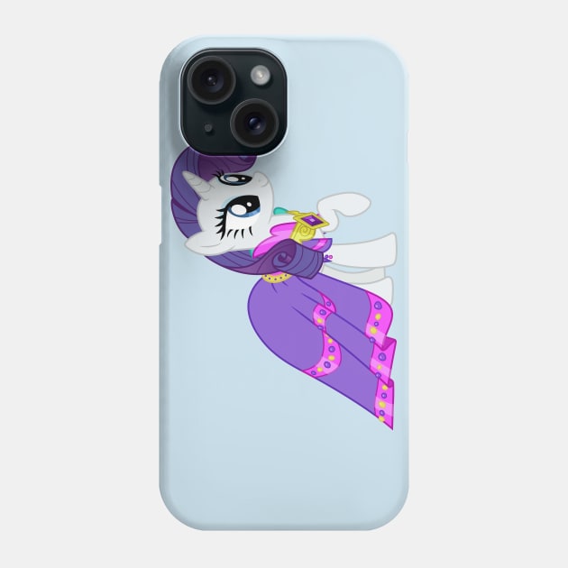 Rarity's Discord Dinner Party dress Phone Case by CloudyGlow