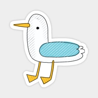 Cute Seagull Magnet