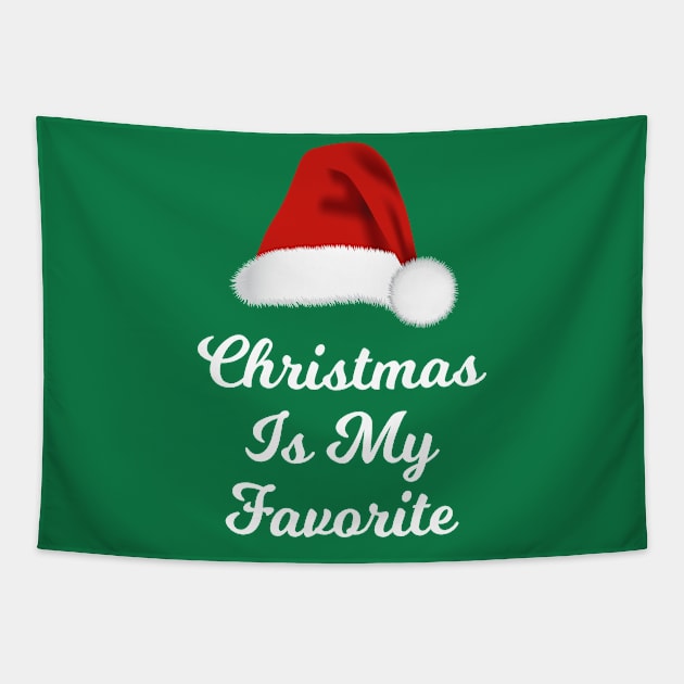 Christmas Is My Favorite Tapestry by lightbulbmcoc