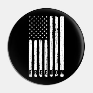 USA flag freedom Pin