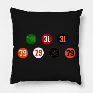 carter hart sticker sheet Pillow