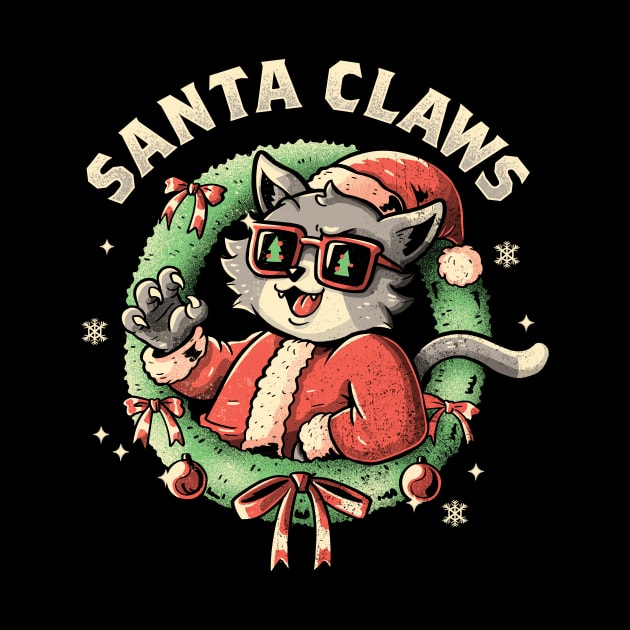 Santa Claws Ugly Sweater by Tobe Fonseca by Tobe_Fonseca