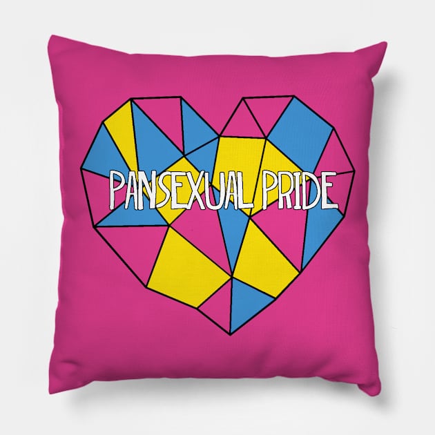 Pansexual Love Pillow by AlienClownThings