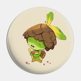 Acorn creature Pin