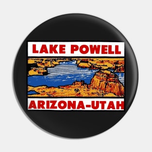 Vintage Style Lake Powell Design Pin