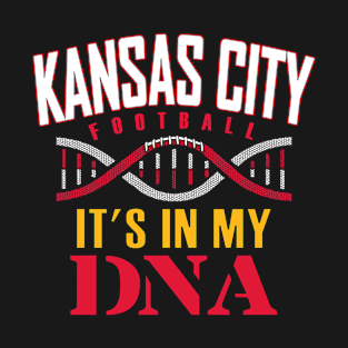 Kansas City Pro Football - Funny Classic DNA T-Shirt