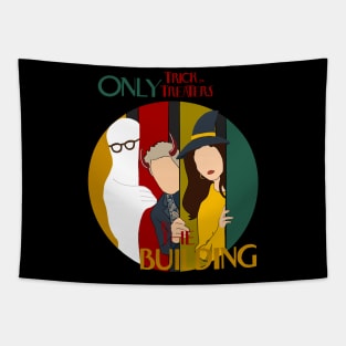 Only Murders Halloween Fan Art OMITB Tapestry