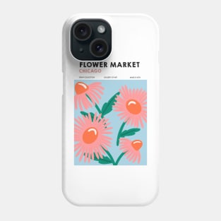 Chicago Flower Market Print Phone Case