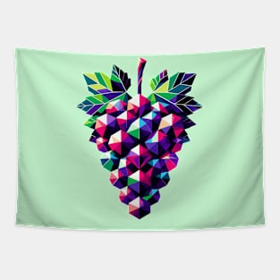 Abstract Geometric Grapes - Color Design Tapestry