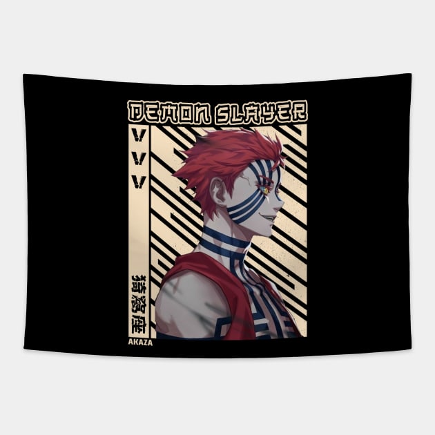 Akaza - Demon Slayer Tapestry by Otaku Emporium