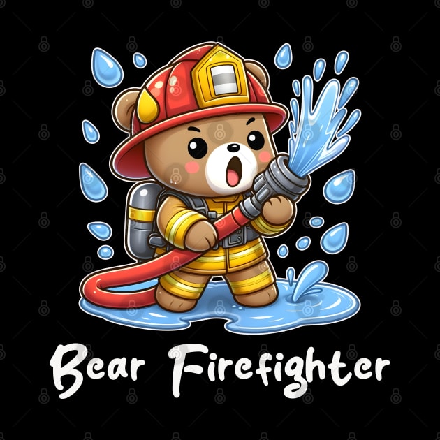 Cute Bear Firefighter by Teddy Club