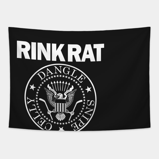 RINK RAT Tapestry by YourLuckyTee