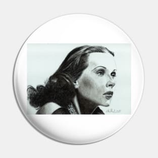 Hedy Lamarr - star from the Golden Age of Hollywood Pin