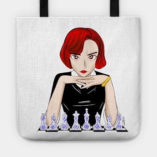 beth harmon the queen in gambit chess player ecopop Tote