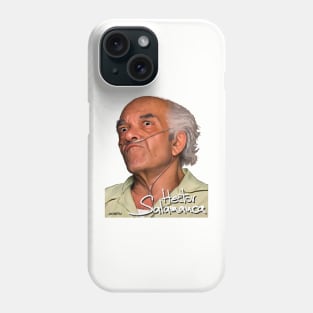 Breaking Bad - Hector Salamanca signed portrait Phone Case