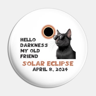 Solar eclipse April 8 2024 Pin