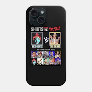 Pee Wee - Shirts Vs Playhouse Phone Case