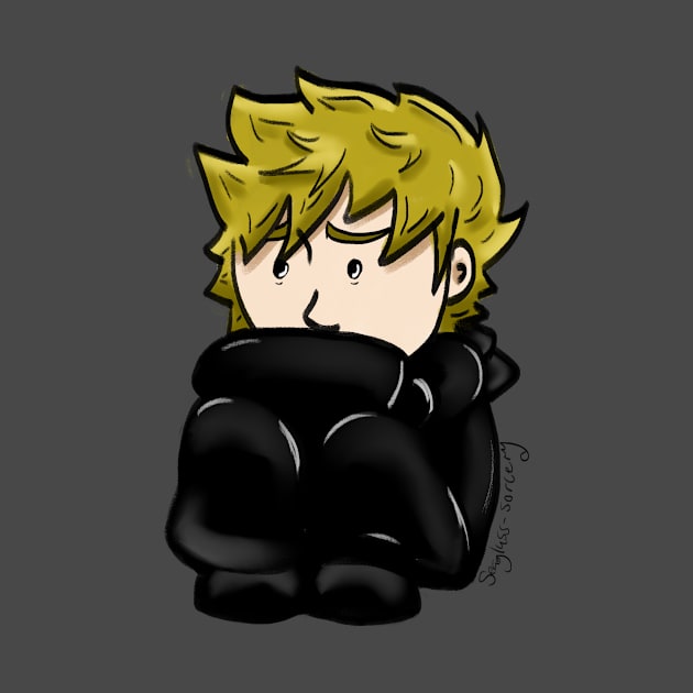 Sad Roxas by SeaglassSorcery