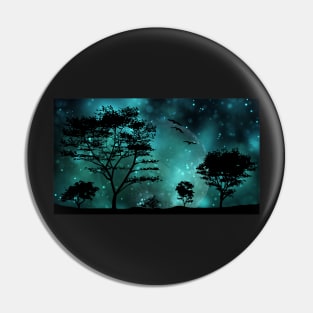 Fireflies And Moonlight Pin