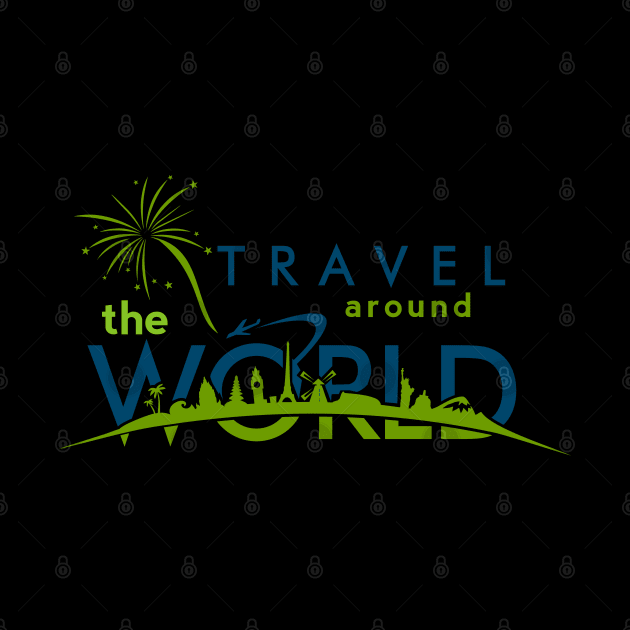 travel around the world by gravisio