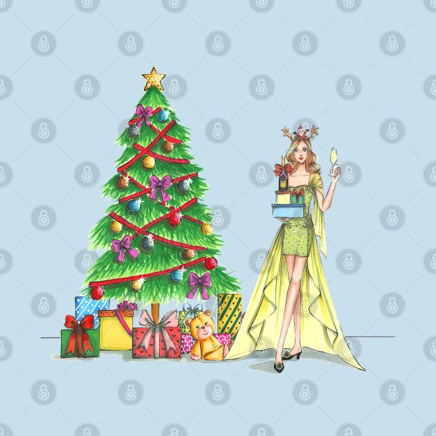 Christmas Illustration 3 by Ji Illustrator