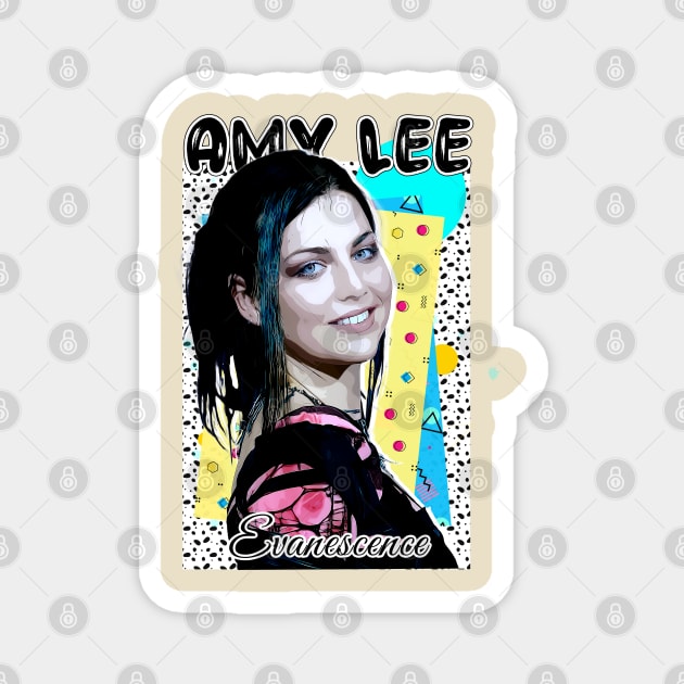 Retro Style Amy LEE Magnet by ArtGaul