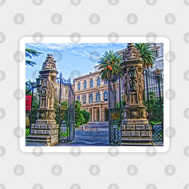 Palazzo Barberini, Rome, Italy Magnet by vadim19