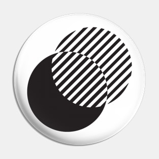 overlapping circles design Pin