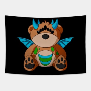 Monster Teddy Bear Tapestry