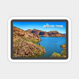 Apache Trail Scenic Drive View Magnet